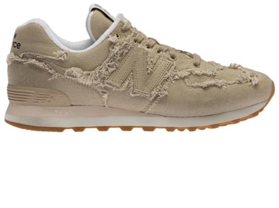 (W) Miu Miu x NB 574 デニム ベージュ 5E765D-CSL-F0044-F-015 Order (W) Miu Miu x NB 574 デニム ベージュ 5E765D-CSL-F0044-F-015