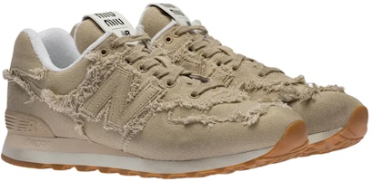 (W) Miu Miu x New Balance 574 'Denim - Beige Kolonial' 5E765D-CSL-F0044-F-015 Lookbook (W) Miu Miu x New Balance 574 'Denim - Beige Kolonial' 5E765D-CSL-F0044-F-015