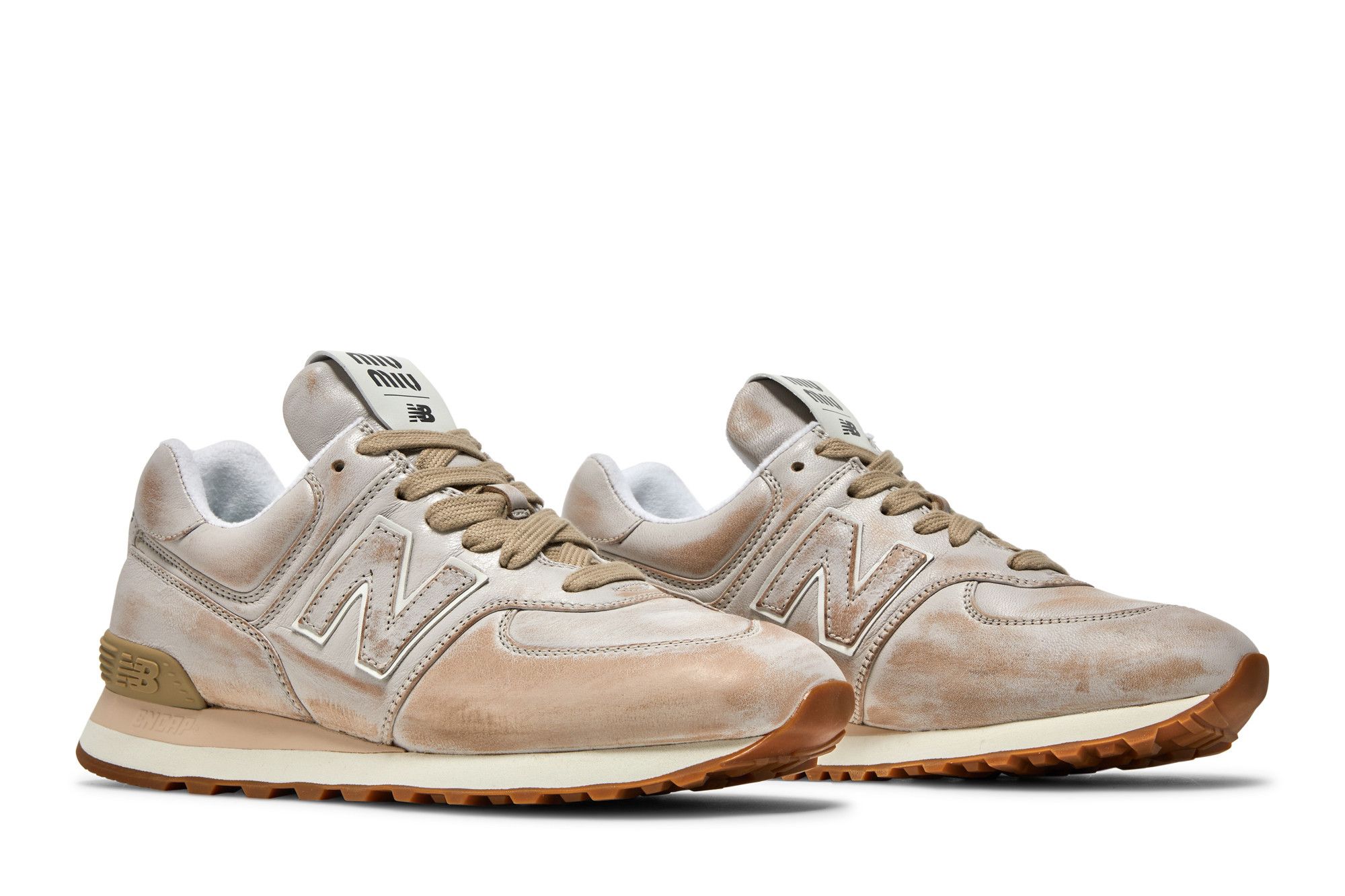 Cheap (W) Miu Miu x New Balance 574 'Efecto Vintage Nappa' 5E946D-3H02-F0009-F-015