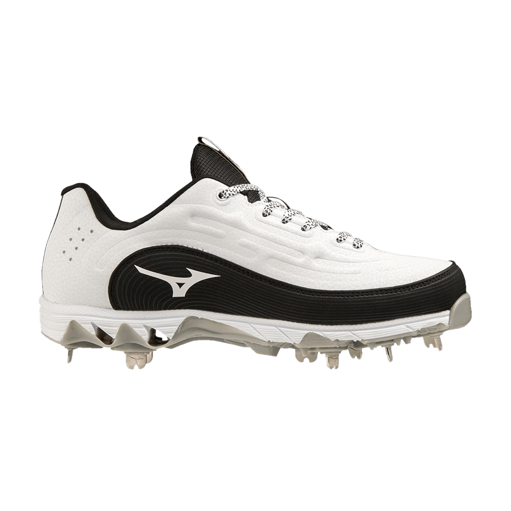 (Women) Mizuno 9-Spike 8 Low 'White Black'  320689-0090