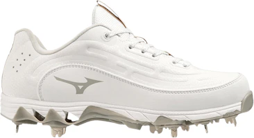 (Women) Mizuno 9-Spike 8 Low 'White Grey' 320689-0000 (Women) Mizuno 9-Spike 8 Low 'White Grey' 320689-0000