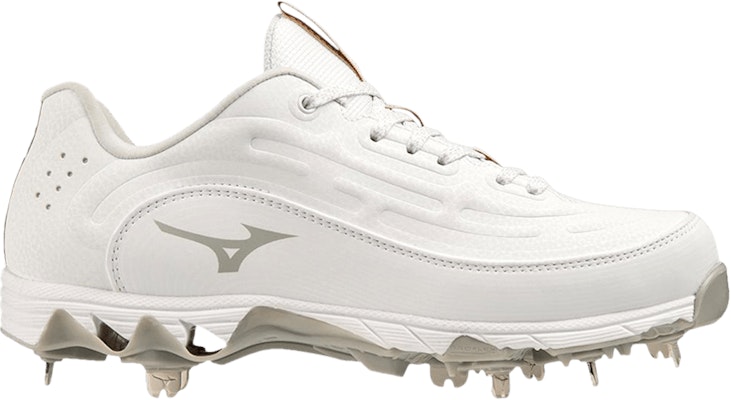 (Women) Mizuno 9-Spike 8 Low 'White Grey' 320689-0000 Buy (Women) Mizuno 9-Spike 8 Low 'White Grey' 320689-0000