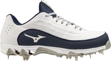 (Women) Mizuno 9-Spike 8 Low 'White Navy' 320689-0051 (Women) Mizuno 9-Spike 8 Low 'White Navy' 320689-0051