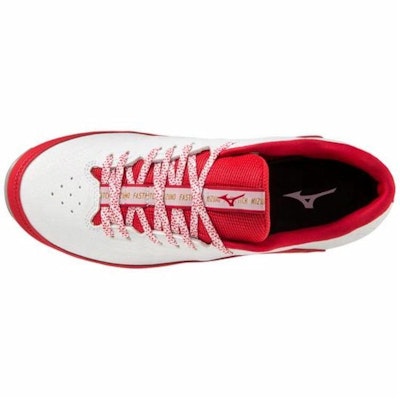 (Women) Mizuno 9-Spike 8 Low 'White Red' 320689-0010 Lookbook (Women) Mizuno 9-Spike 8 Low 'White Red' 320689-0010
