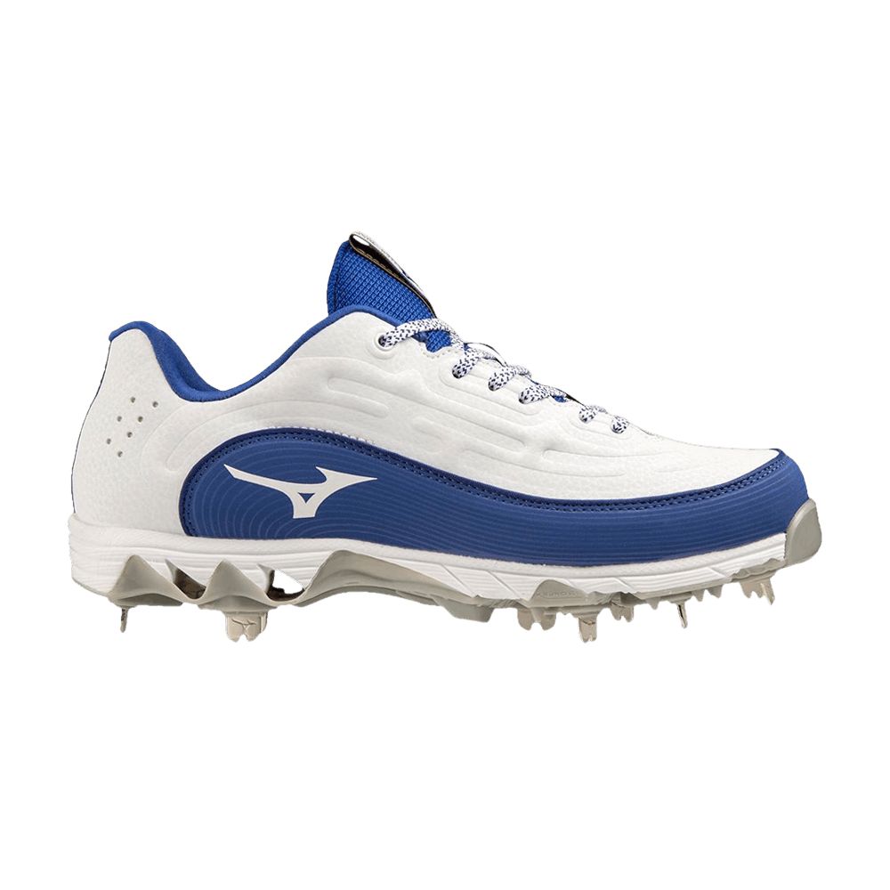 (Women) Mizuno 9-Spike 8 Low 'White Royal'  320689-0052