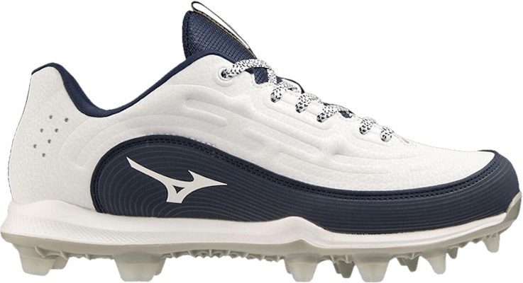 (Women) Mizuno 9-Spike Advanced Finch Elite 6 Low TPU 'White Navy' 320687-0051 Buy (Women) Mizuno 9-Spike Advanced Finch Elite 6 Low TPU 'White Navy' 320687-0051