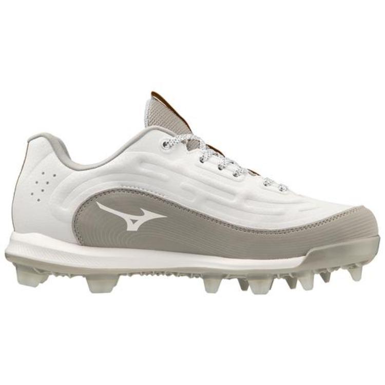 Order (W) Mizuno 9-Spike Advanced Finch Elite 6 Low TPU ''Blanc Gris'' 320687-0091