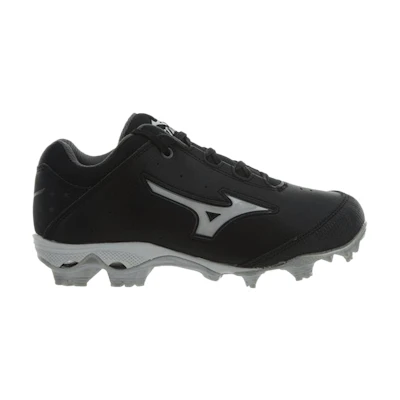 (W) Mizuno 9 Spike Finch Elite Switch 'Black White'