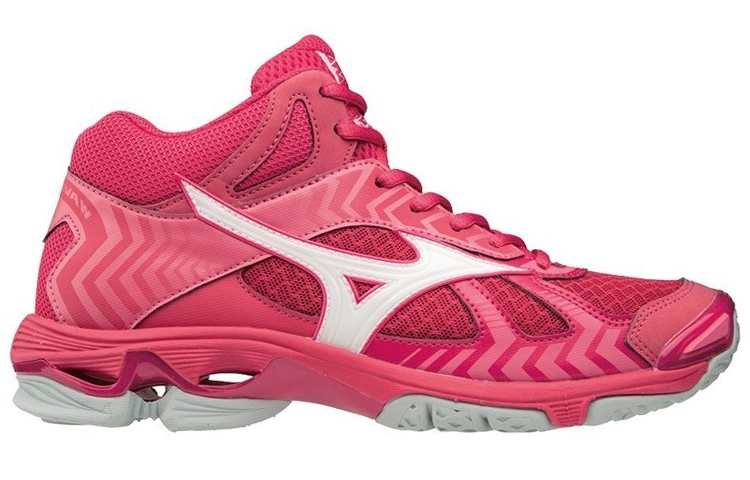 (W) Mizuno Bolt 7 Mid 'Pink Volleyball' 圖 2