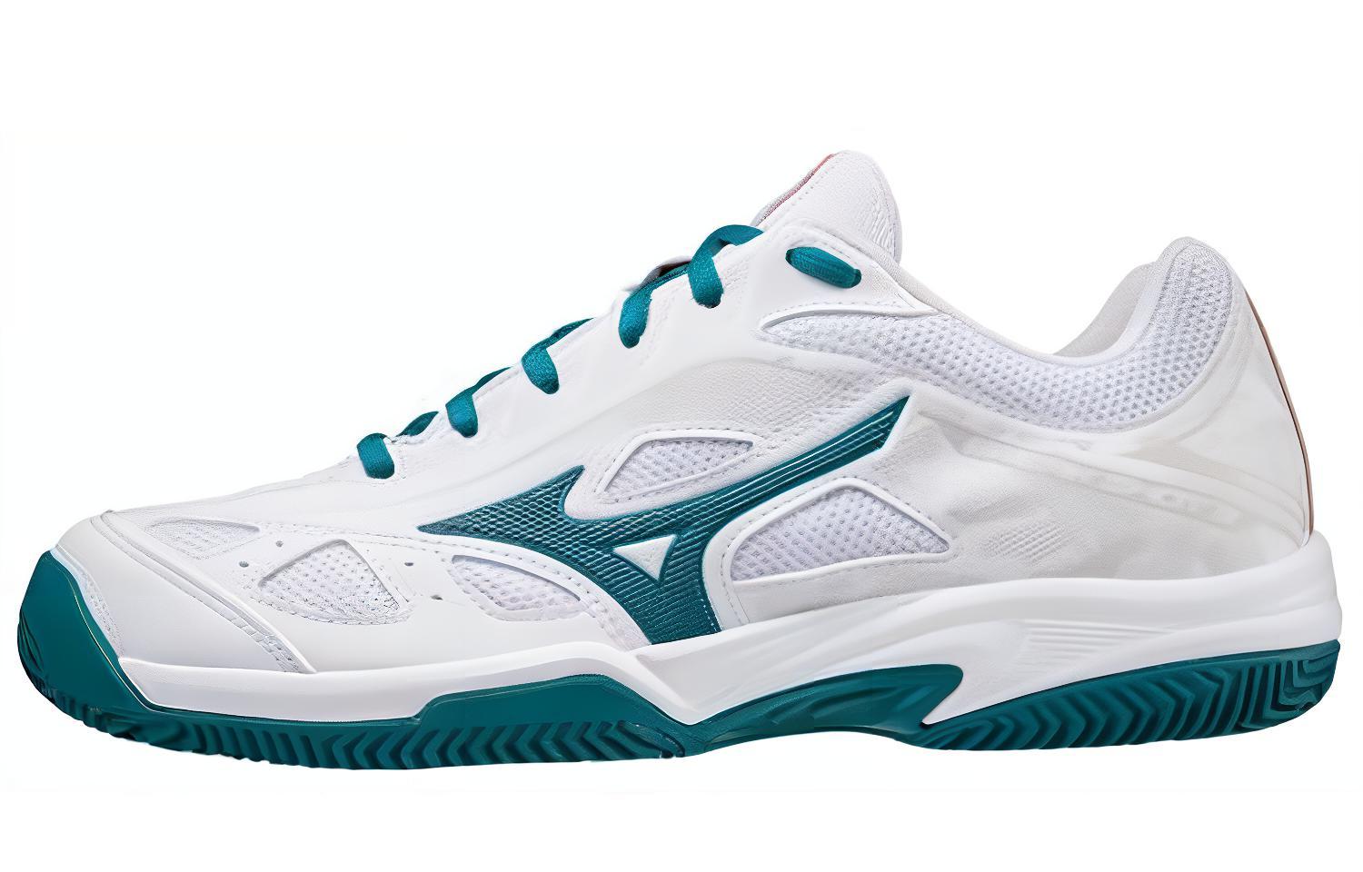 (Women) Mizuno Break Shot 3 Jr CC 'White Blue' 61GC215585