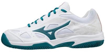 (Women) Mizuno Break Shot 3 Jr CC 'White Blue' 61GC215585 (Women) Mizuno Break Shot 3 Jr CC 'White Blue' 61GC215585