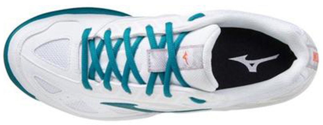 (W) Mizuno Break Shot 3 Jr CC 'Putih Biru' 61GC215585 Lookbook (W) Mizuno Break Shot 3 Jr CC 'Putih Biru' 61GC215585