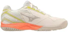 Sizing (W) Mizuno Break Shot 4 AC Schnee Neon Flame ''Weiß'' 61GA232655