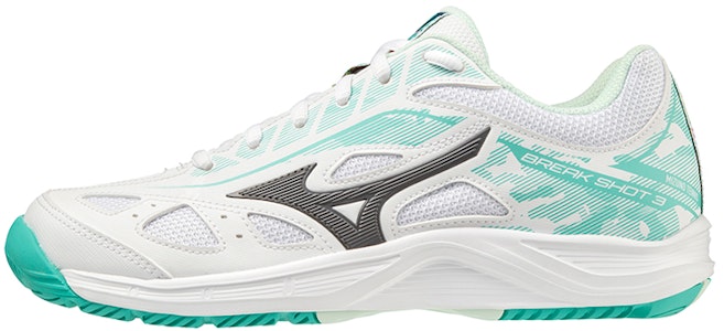(W) Mizuno Breakshot 3 AC '白绿' 网球鞋 61GA212623 Buy (W) Mizuno Breakshot 3 AC '白绿' 网球鞋 61GA212623
