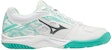(W) Mizuno Breakshot 3 AC 'Putih Hijau' 61GA212623