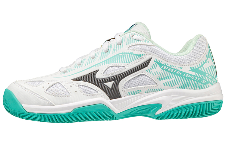 Buy (W) Mizuno Breakshot 3 CC ''Wit Groen'' 61GC212623