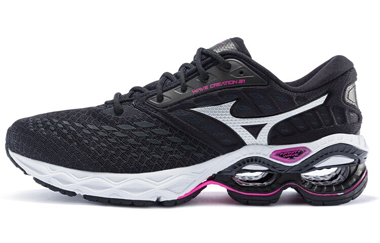 (W) Mizuno Creation 21 Black/Pink