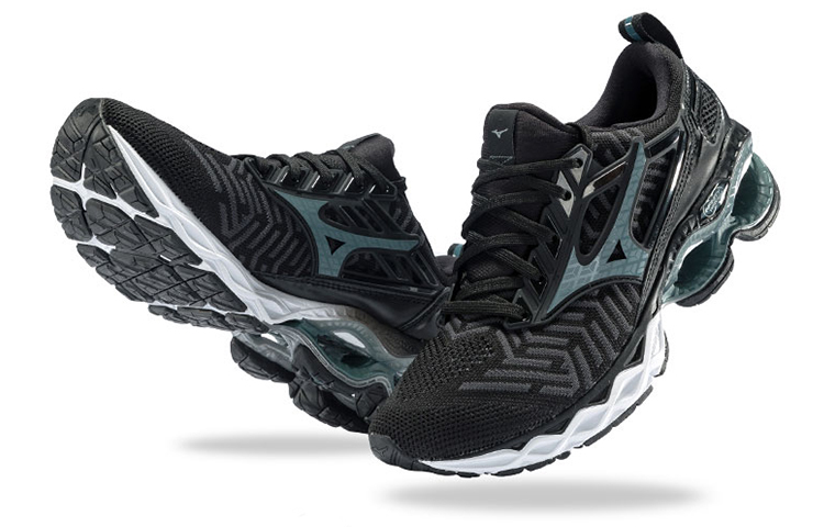 (W) Mizuno Creation Waveknit 'Black Grey' 圖 3