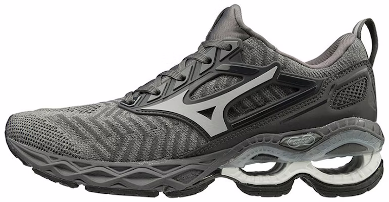 (W) 미즈노 크리에이션 웨이브닛 그레이화이트 (Mizuno Creation Waveknit Grey/White) J1GD193339 Buy (W) 미즈노 크리에이션 웨이브닛 그레이화이트 (Mizuno Creation Waveknit Grey/White) J1GD193339