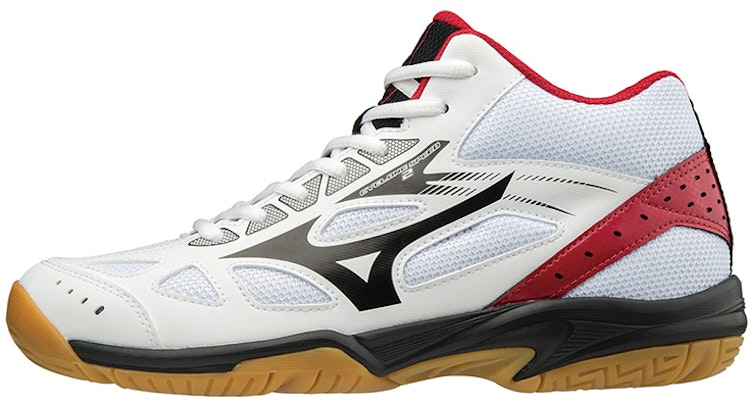 (Women) Mizuno Cyclone Speed 2 MID 'White Black Red' V1GC198509 Buy (Women) Mizuno Cyclone Speed 2 MID 'White Black Red' V1GC198509