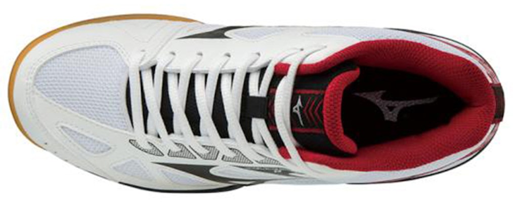 (Women) Mizuno Cyclone Speed 2 MID 'White Black Red' V1GC198509 Lookbook (Women) Mizuno Cyclone Speed 2 MID 'White Black Red' V1GC198509