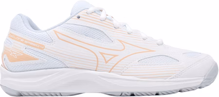 (Women) Mizuno Cyclone Speed 4 'White Peach Parfait' V1GC238000 (Women) Mizuno Cyclone Speed 4 'White Peach Parfait' V1GC238000