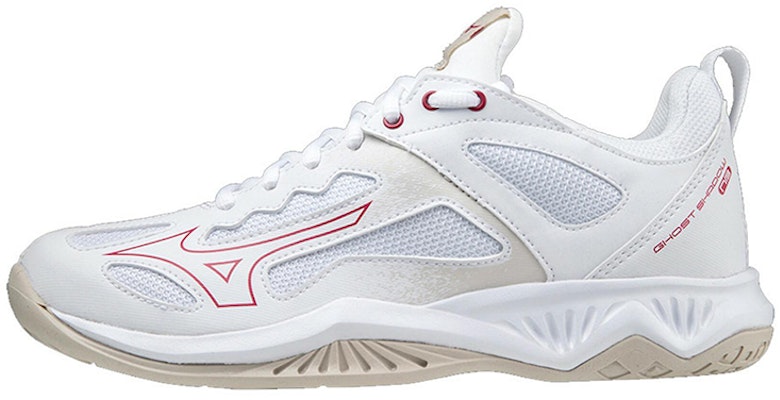 (Women) Mizuno Ghost Shadow 'White Red' X1GB218065 Buy (Women) Mizuno Ghost Shadow 'White Red' X1GB218065