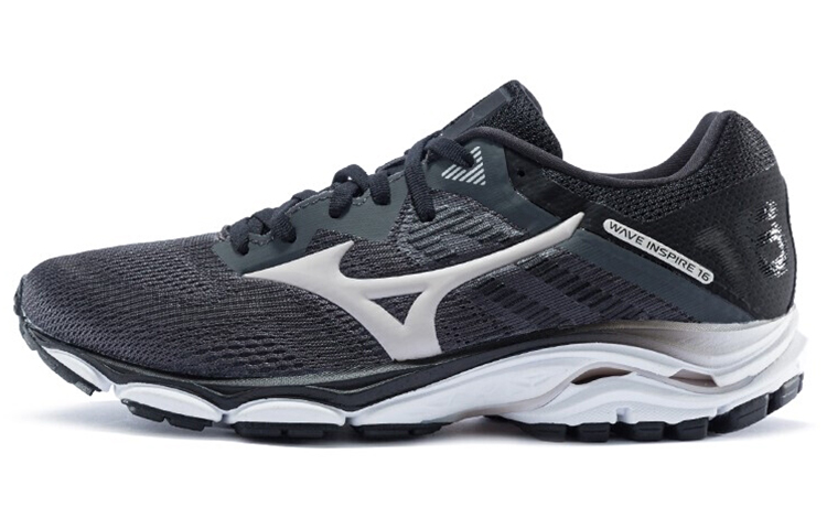 (Women) Mizuno Inspire 16 Black/White J1GD204446