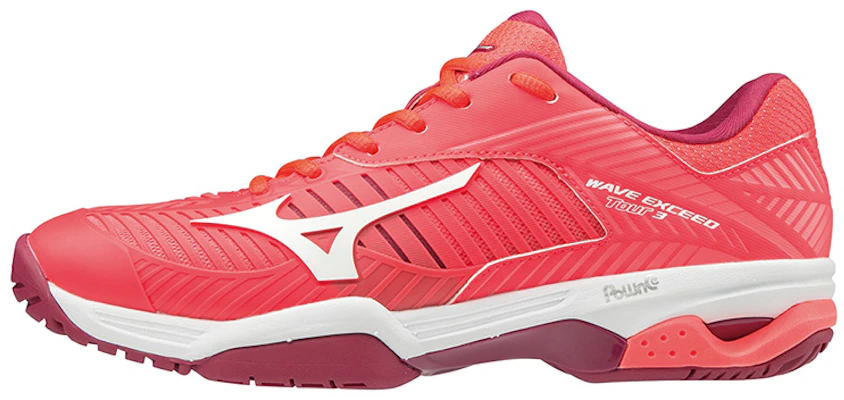 (Women) Mizuno Mizono Wave Exceed Tour 3 AC 'Red' 61GA187101 Buy (Women) Mizuno Mizono Wave Exceed Tour 3 AC 'Red' 61GA187101