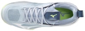 Lookbook Mizuno Wave Momentum 2 低筒排球鞋 女款 淺灰色