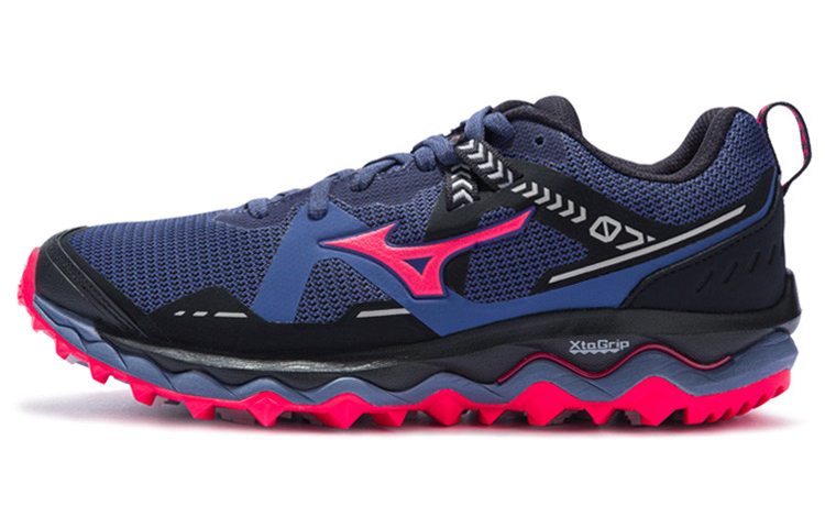 (W) Mizuno Mujin 7 Blue/Red