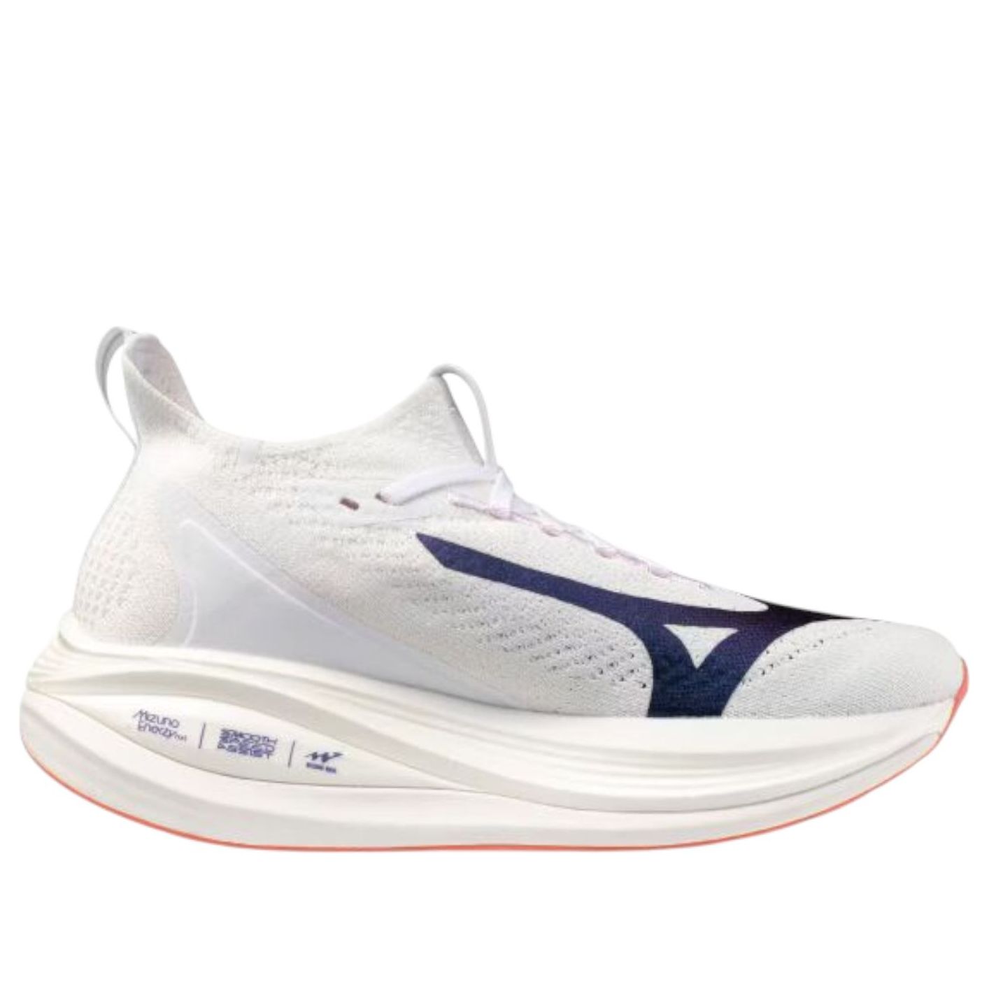 Details for (W) Mizuno Neo Vista 2 ''Putih Striking Coral Iris Bloom'' J1GD253421
