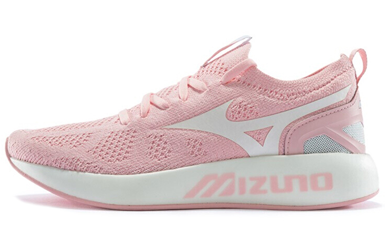 (Women) Mizuno PI Knit Pink/White D1GH202460
