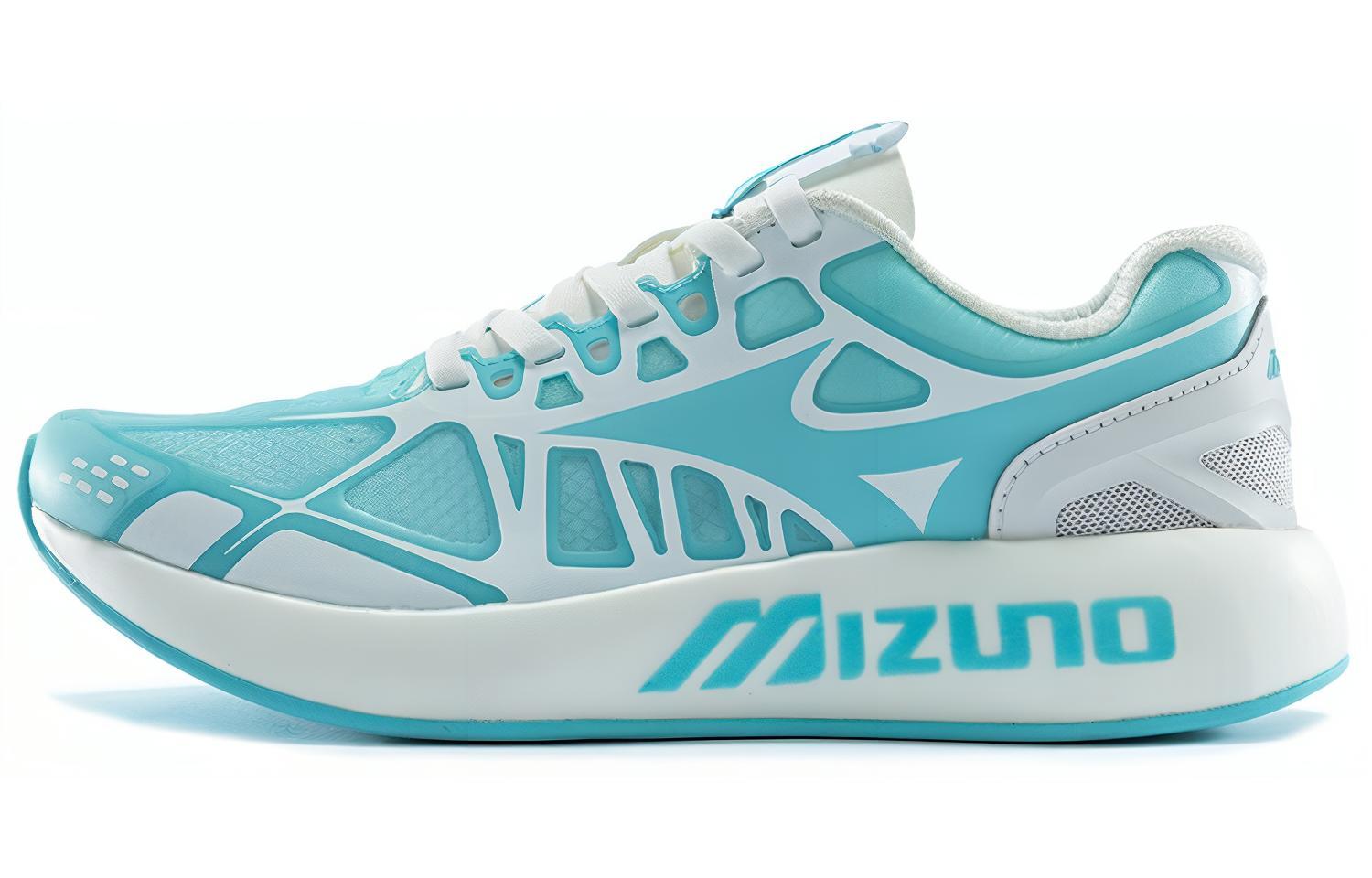 (Women) Mizuno PI Mono Sneakers Blue/White D1GH201205