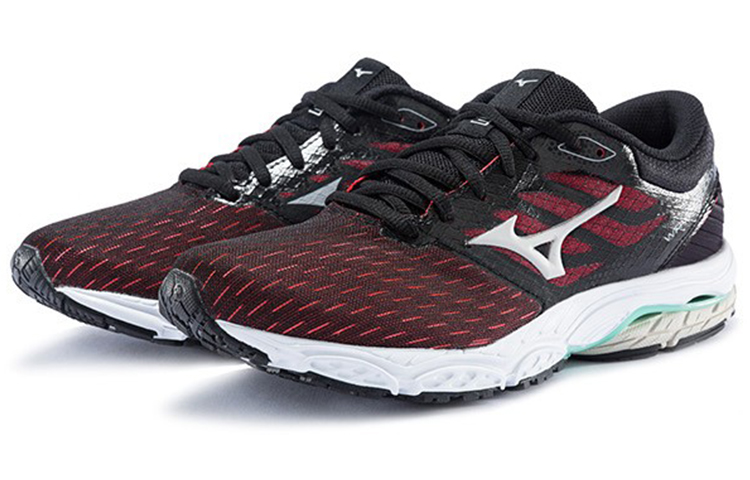 Lookbook (W) Mizuno Prodigy 3 Zwart/Rood J1GD201038