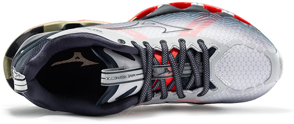 (Women) Mizuno Wave Prophecy X 10 Sports Shoes Grey/Red J1GD210029 Lookbook (Women) Mizuno Wave Prophecy X 10 Sports Shoes Grey/Red J1GD210029