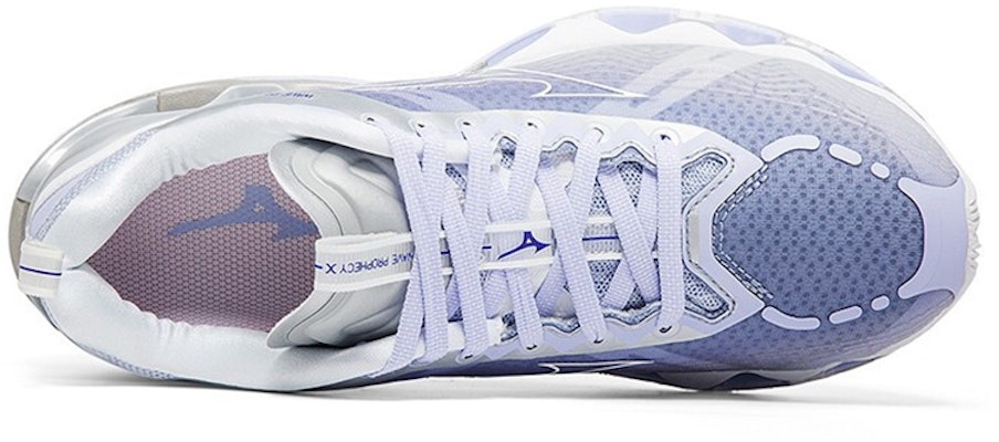 (Women) Mizuno Prophecy X 'White Blue' J1GD210089 Lookbook (Women) Mizuno Prophecy X 'White Blue' J1GD210089