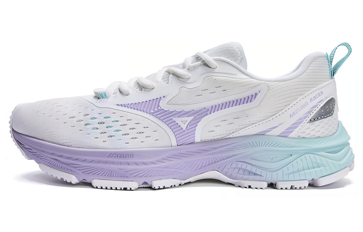 (Women) Mizuno Racer S 'White Purple Comfort' D1GH223615