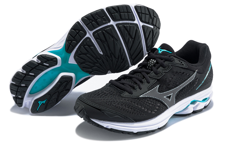 Purchase (W) Mizuno Rider 22 Noir/Bleu J1GD183110