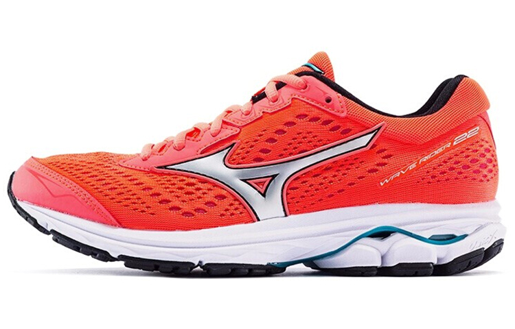(Women) Mizuno Rider 22 Orange/Red J1GD183103