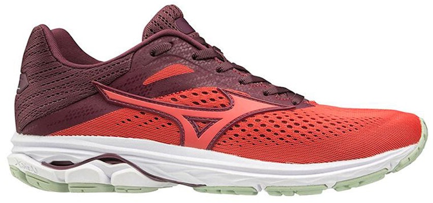 (W) Mizuno Rider 23 'Merah Sepatu Lari Rendah' J1GD190359 Order (W) Mizuno Rider 23 'Merah Sepatu Lari Rendah' J1GD190359