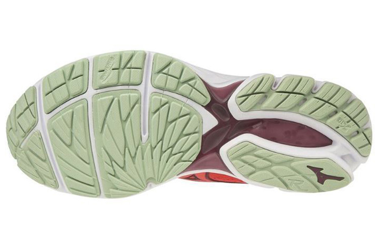 Purchase (W) ミズノ ライダー23 レッド ランニングシューズ J1GD190359