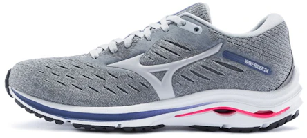 (Women) Mizuno Rider 24 Grey/White J1GD200346 (Women) Mizuno Rider 24 Grey/White J1GD200346