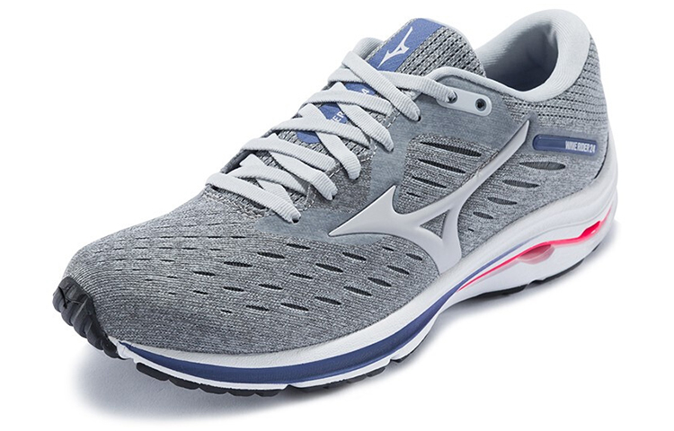 Order (Women) Mizuno Rider 24 Grey/White J1GD200346