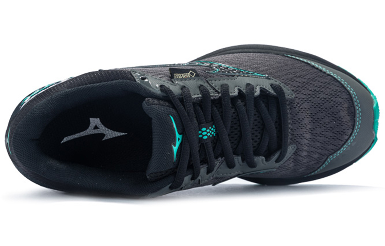Lookbook (W) Mizuno Rider GTX Nero/Verde J1GD187905