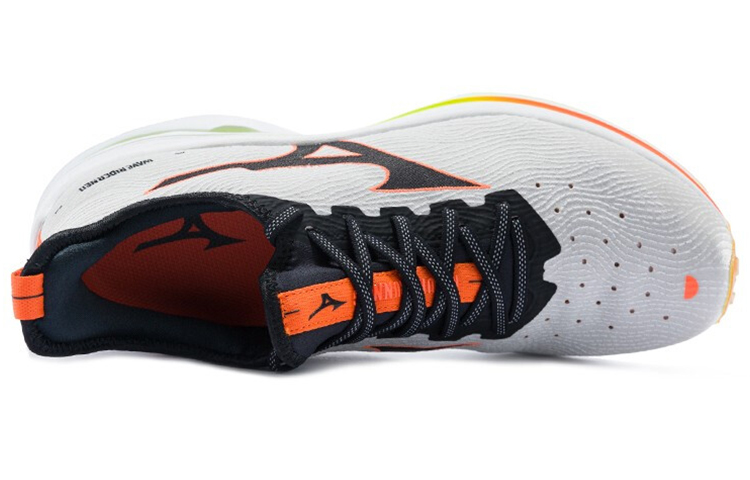 Lookbook (W) 미즈노 라이더 네오 화이트/블랙 (Mizuno Rider Neo 화이트/블랙) J1GD207810
