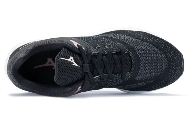 Lookbook (W) Sepatu Lari Mizuno 'Hitam Abu-abu' J1GD198350