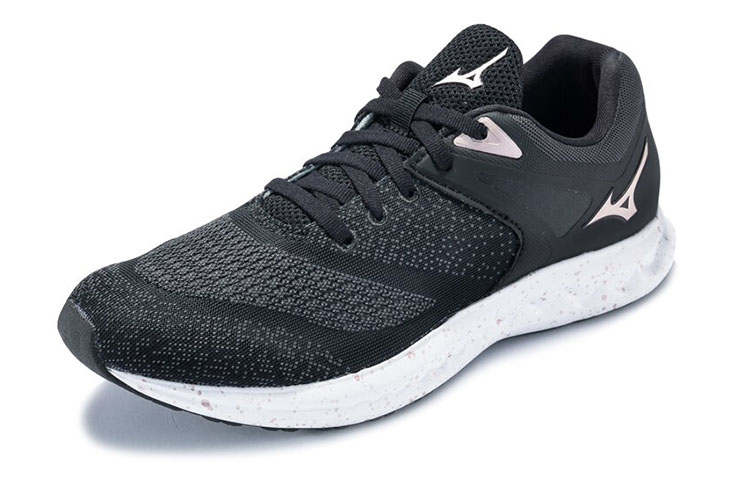 Shop (W) Sepatu Lari Mizuno 'Hitam Abu-abu' J1GD198350