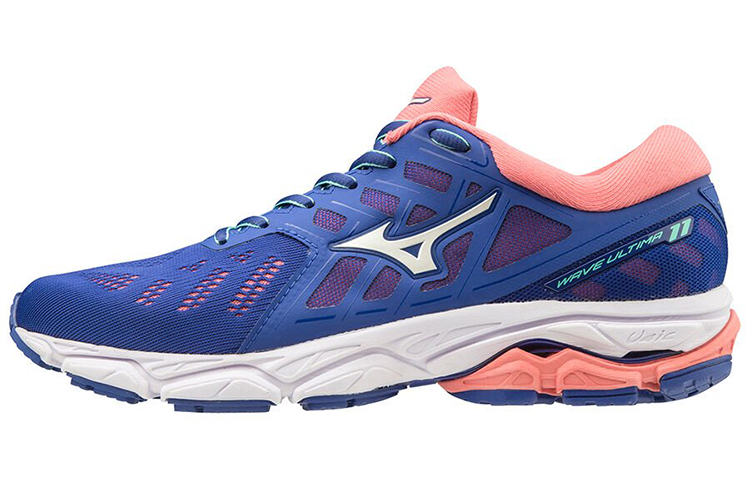 (Women) Mizuno Running Shoes Low 'Blue Pink White' J1GD190908