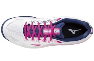 美津濃 Sky Blaster 2 羽毛球鞋 女款 粉白 Lookbook 美津濃 Sky Blaster 2 羽毛球鞋 女款 粉白